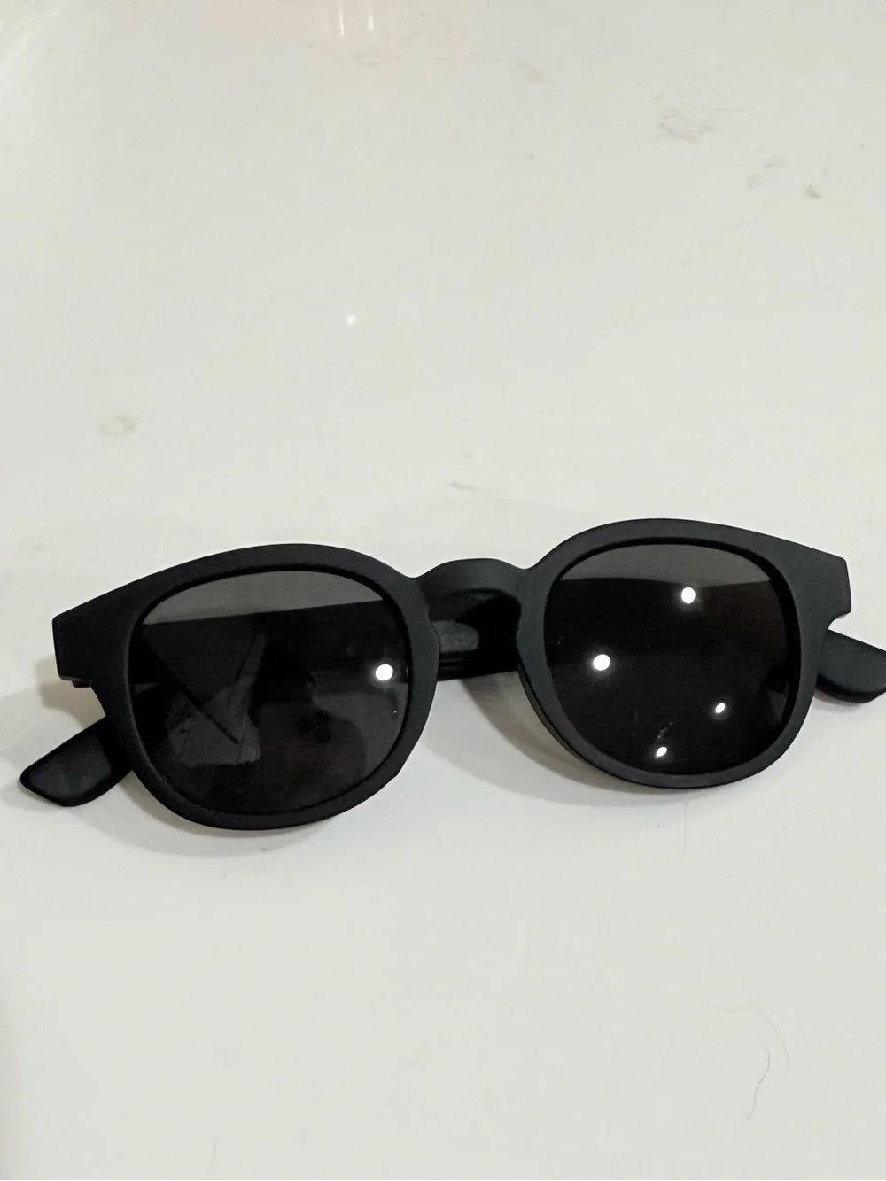 Kids Black Full-Frame Sunglasses - Lightweight UV Kids Shades